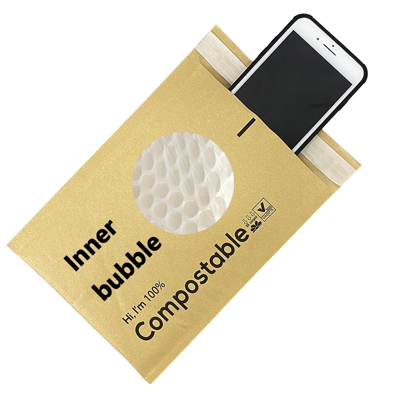 क्राफ्ट खाम बबल मेलिङ झोला